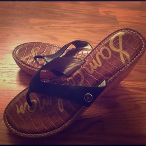 Sam Edelman Black Wedges